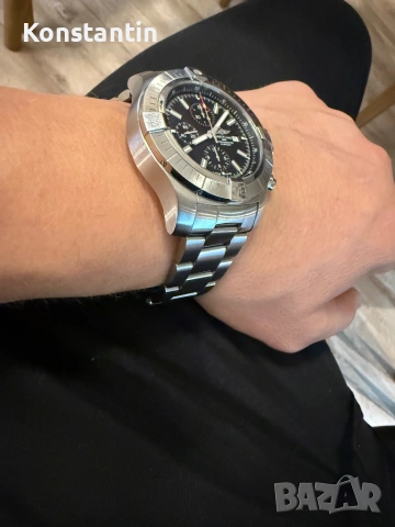 Breitling Super Avenger 48mm. Chronograph. Оригинален, като нов., снимка 13 - Мъжки - 53056836