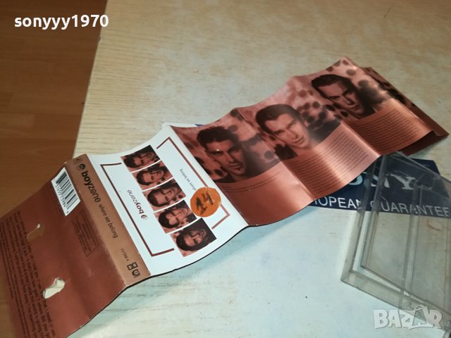 BOYZONE-ORIGINAL TAPE 1909231110, снимка 6 - Аудио касети - 42243514