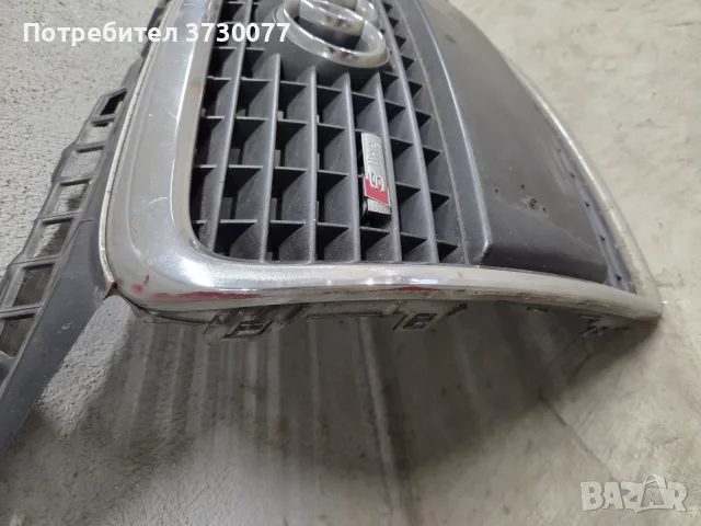 Audi A3 8P маска предна броня решетка S-line, снимка 3 - Части - 55855636