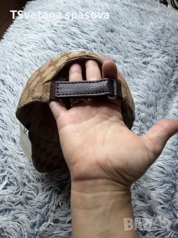 шапка с козирка Gucci , снимка 5 - Шапки - 56087377