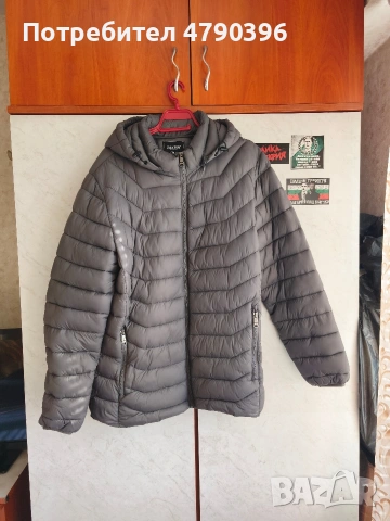 мъжко пролетно яке с качулка 