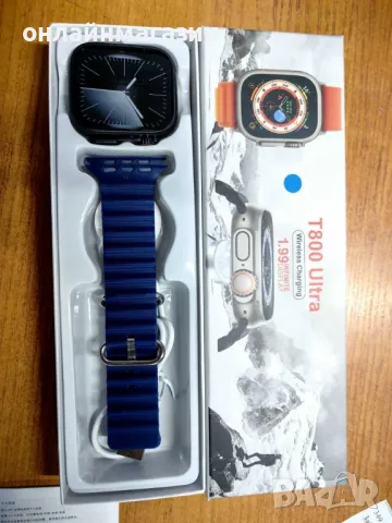 Смарт часовник smart watch T900 Ultra, снимка 4 - Мъжки - 49565317