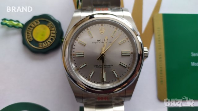 Унисекс часовник ROLEX Classic PERPETUAL 41mm механичен клас 5А+, снимка 2 - Мъжки - 31574576