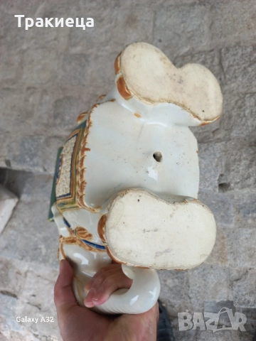 ПОРЦЕЛАНОВ СЛОН, снимка 5 - Антикварни и старинни предмети - 52184867