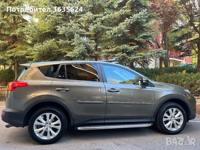 Toyota Rav4 2, 2 D-4D, 4X4, 189 600км, ПЪЛНА СЕРВИЗНА ИСТОРИЯ, снимка 4 - Автомобили и джипове - 52125649