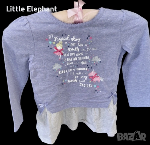 Туника за 3-4 год мом"Magical story-fairy and uniqorn",Англия/нова