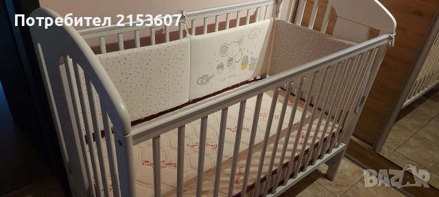 Детско креватче с матрак