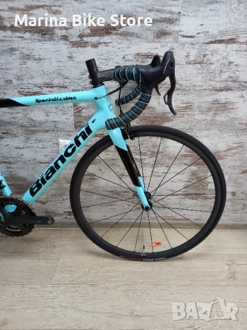 НОВ карбонов шосеен велосипед Bianchi Specialissima Campagnolo EPS ГАРАНЦИЯ , снимка 2 - Велосипеди - 42093997