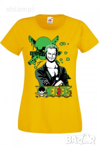 Дамска тениска One Piece Roronoa Zoro 03,Анимация,игра,Празник,Повод., снимка 9 - Тениски - 38073659