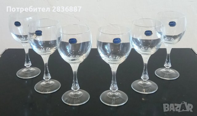 Кристални бокали Sherry Bohemia Crystal Betty Pattern 6 1/8"