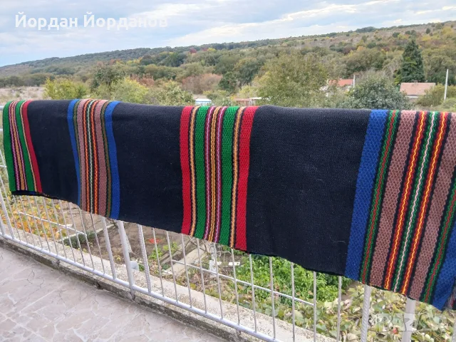Ръчно тъкани черги от чиста вълна 