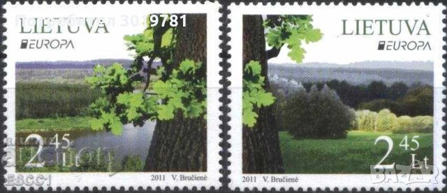 Чисти марки Европа СЕПТ 2011 от Литва, снимка 1 - Филателия - 33718709