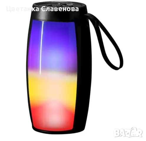 Високоговорител Super Bass Bluetooth преносим безжичен 5W RGB светлина Redare MP3 карта TF/U, снимка 3 - Друга електроника - 49891540