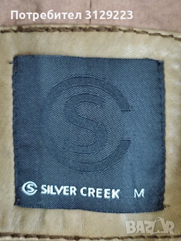 Silver Creek leather jacket M , снимка 8 - Якета - 38322832