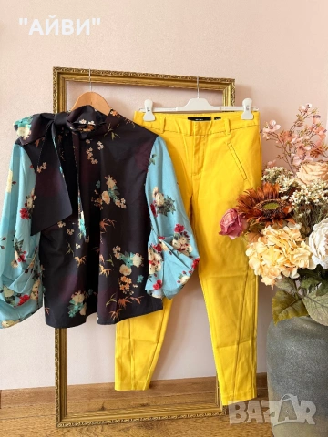 Дамски стилен панталон и риза VERO MODA