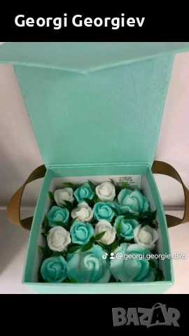 цветя изработени с глицеринов ароматен сапун , снимка 2 - Други - 51962068