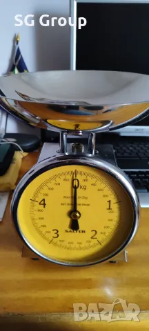 Винтидж везна кантар SALTER, снимка 3 - Везни - 49371382