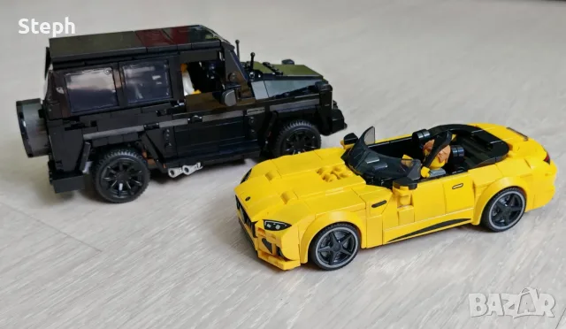 Lego 76924 Speed Champions Mercedes-AMG G 63 и SL 63 Мерцедес - безплатна доставка, снимка 5 - Конструктори - 55981733
