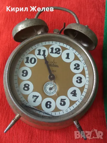 ARADORA MADE IN ROMANIA Стар РУМЪНСКИ КОЛЕКЦИОНЕРСКИ МЕХАНИЧЕН ВИНТИДЖ БУДИЛНИК АРАДОРА 43676, снимка 16 - Антикварни и старинни предмети - 44466016