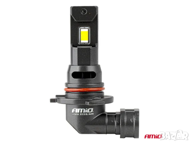 LED крушки AMiO F25 Pro Black HB3 6000K 68W 12-24V CANBUS, снимка 3 - Аксесоари и консумативи - 55868695