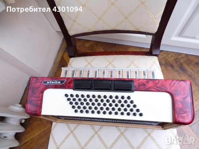 Корпус (баси) с тарги за Акордеон Weltmeister Stella 60 баса