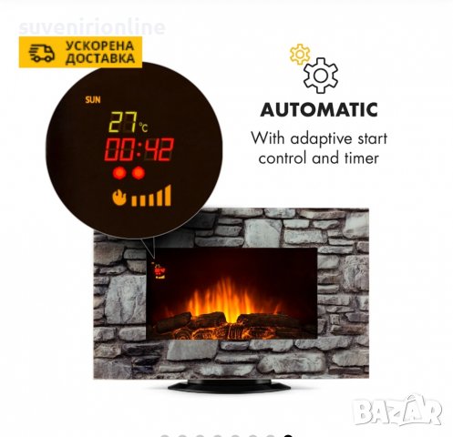 Електрическа камина colmar, снимка 2 - Камини - 39069885