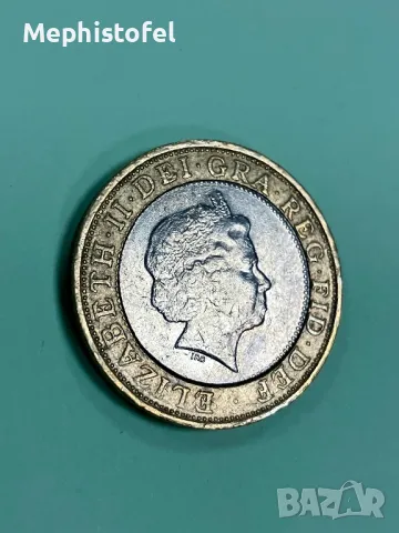 2 паунда 2005 г, Великобритания - възпоменателна монета, снимка 2 - Нумизматика и бонистика - 48234496