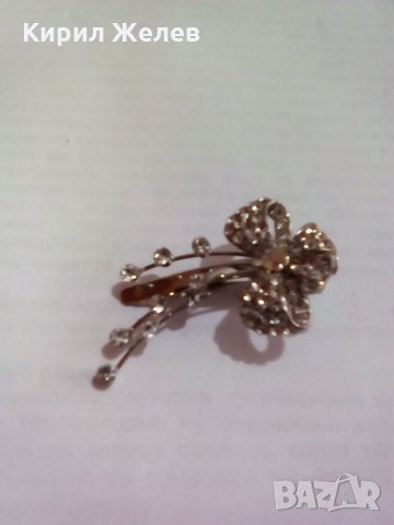 Фиба за коса с кристали Циркон-1874, снимка 3 - Аксесоари за коса - 29516809