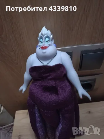урсула от ариел дисни ariel disney кукла , снимка 4 - Кукли - 55779860