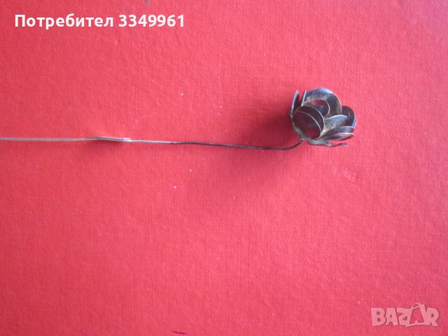 Страхотна сребърна роза , снимка 4 - Други - 37596647