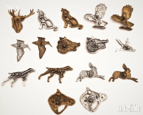 Ловни аксесоари-Значки Животни, снимка 2 - Екипировка - 29752767