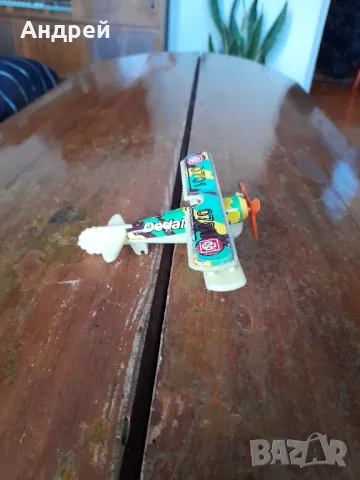 Стара детска играчка,самолет #7, снимка 3 - Други ценни предмети - 48882468