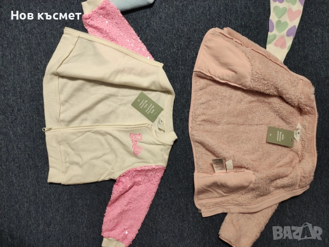 Нови детски дрехи H&M за момиче, размер 98/104, 104, 116, 134 рокля Bambie , снимка 4 - Детски Блузи и туники - 54010818