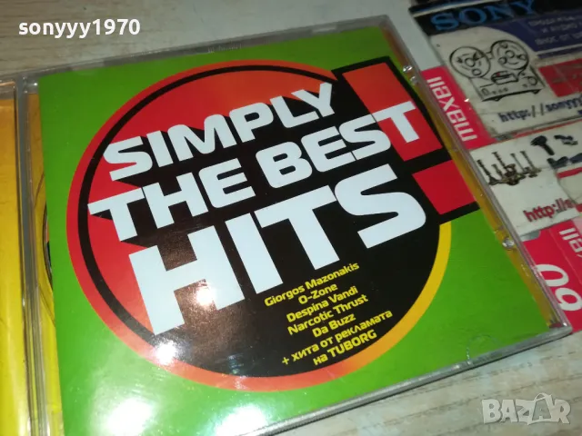SIMPLY THE BEST HITS CD 1105250742, снимка 8 - CD дискове - 50237653