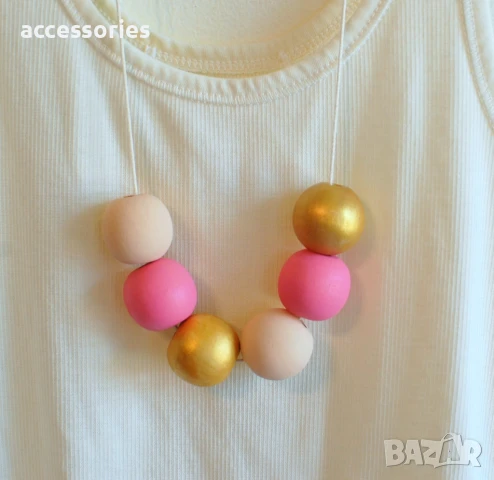 Цветни бижута, снимка 7 - Колиета, медальони, синджири - 50970842