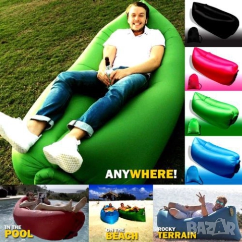 Самонадуващо се легло подходящо за планина и море