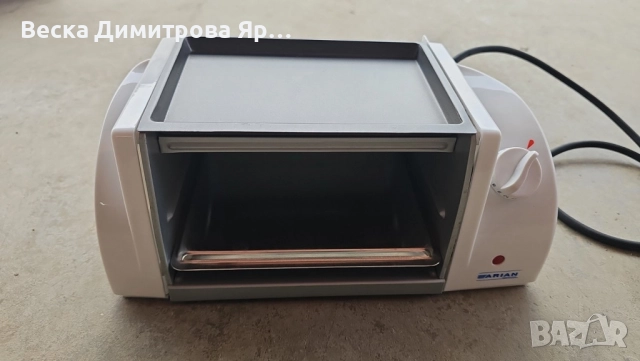 Компактен електрически грил Arian – бързо и равномерно печене, снимка 6 - Тостери - 51471897