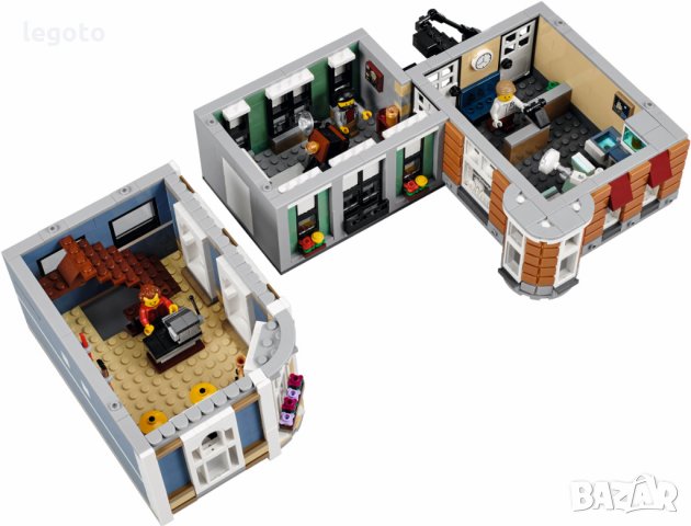 НОВО ЛЕГО 10255-КРИЕЙТЪР - Градски площад LEGO 10255 Creator Assembly Square, снимка 3 - Конструктори - 35460593