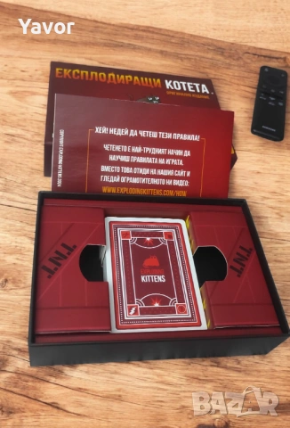 Експлодиращи котета , снимка 3 - Карти за игра - 53245169