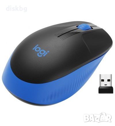 Нова безжична мишка Logitech М190, голяма, снимка 1