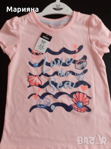 нова тениска за момиче 2-3год, снимка 4 - Детски тениски и потници - 30908043