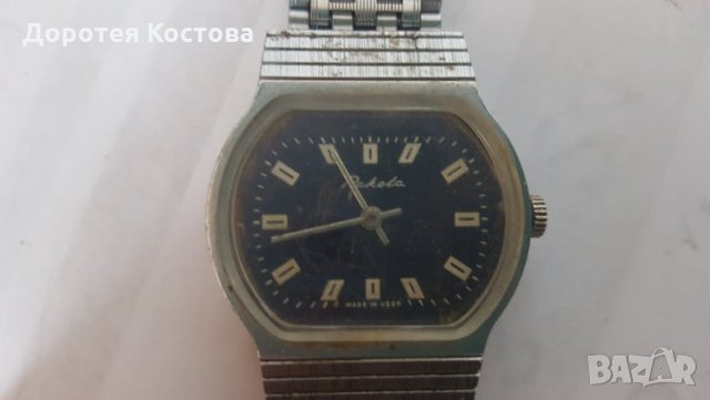 РАКЕТА стар часовник - работещ, снимка 3 - Антикварни и старинни предмети - 35582938