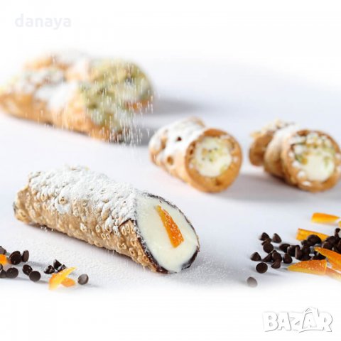 2584 Комплект метални форми за каноли, 3 броя, снимка 6 - Други - 35347901