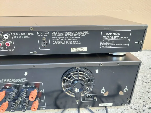 Предусилвател Technics SU-C800U, снимка 9 - Ресийвъри, усилватели, смесителни пултове - 55802129
