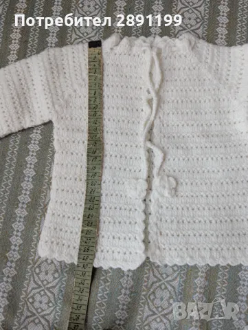 Бебешки дрешки ръчно плетиво, снимка 3 - Комплекти за бебе - 48656515