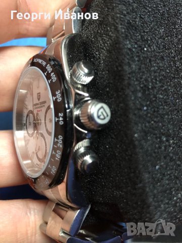 Pagani Design  Мъжки часовник Pagani Елегантен луксозен дизайн, стоманен, механизъм Seiko, снимка 9 - Мъжки - 42574554