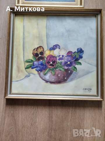 Продавам картини с маслени бои , рамкирани, снимка 3 - Картини - 41496416