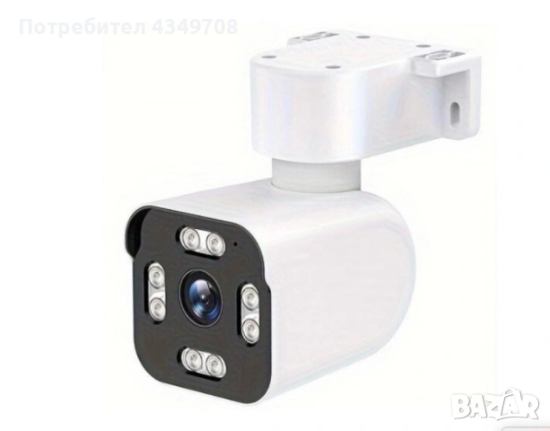 IP камера, Autodiag, 3МР, нощно виждане, двупосочно аудио, 360° въртене, аларма при движение, водоус