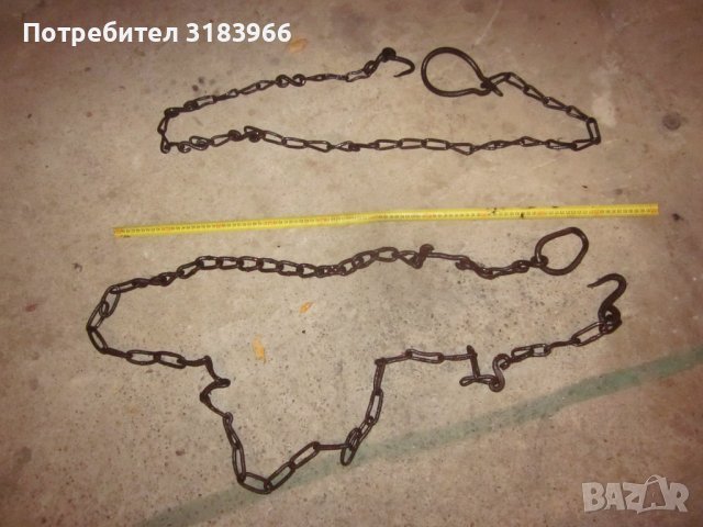 синджир за каруца голям дебел и масивен, снимка 8 - Други ценни предмети - 38332869