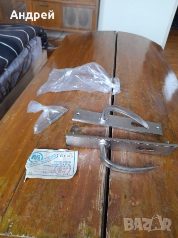 Стари дръжки за брава Метал #2, снимка 2 - Други ценни предмети - 54091962